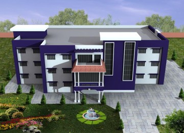 School Building 3D