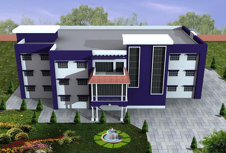 School Building 3D